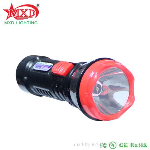 Chinese 0.5W LED Rechargeable Home Flashlight with Battery